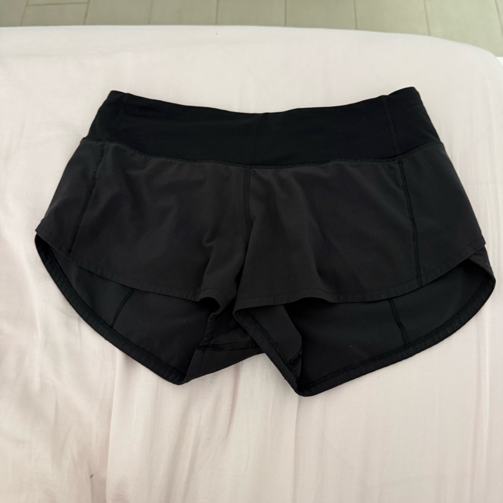 Black LULULEMON Shorts